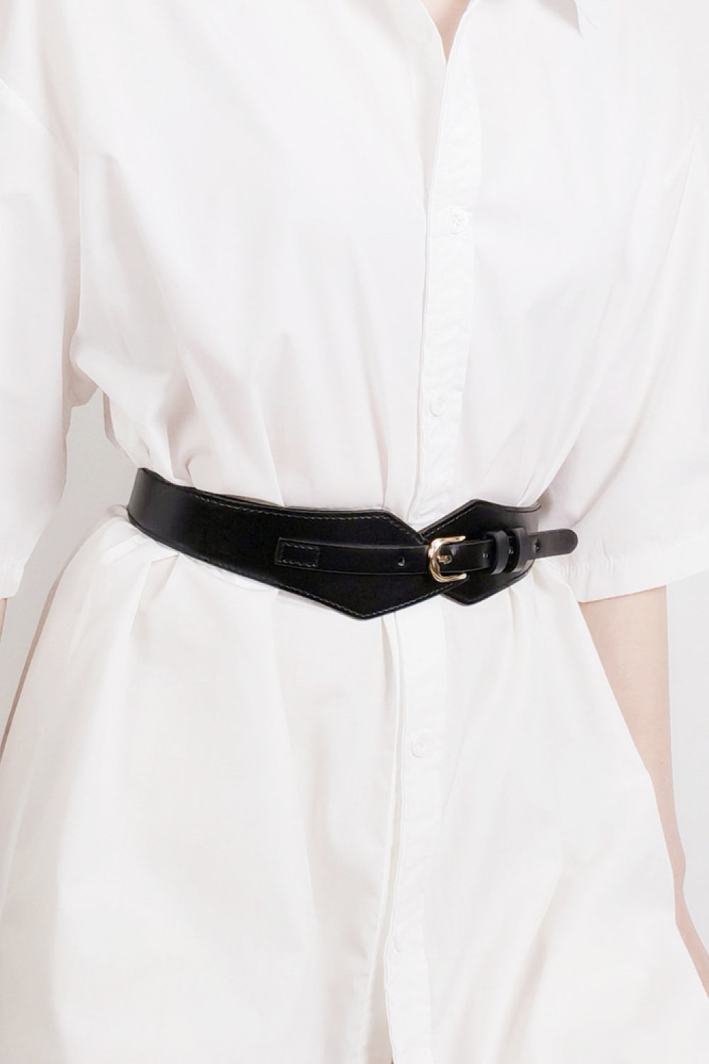 Chic Geometric Elastic Waist Belt - Elevate Your Style