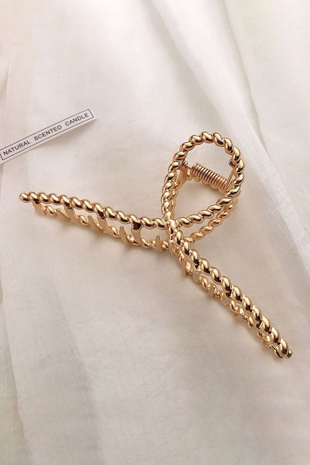 Gold Twist Hair Clip