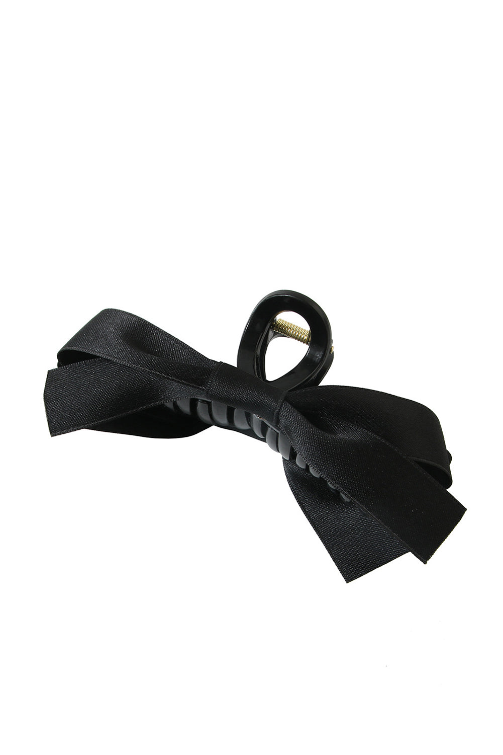 Black Bow Hair Claw Clip